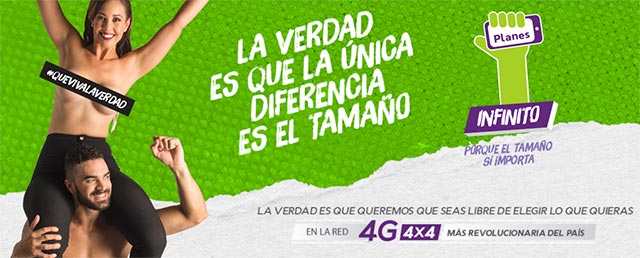 Anuncio Viva el tamaño sí importa