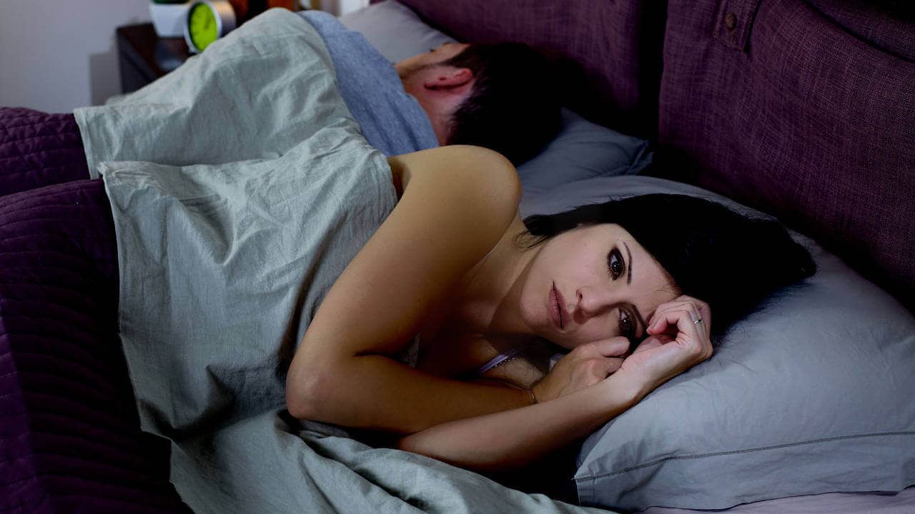 Pareja durmiendo
